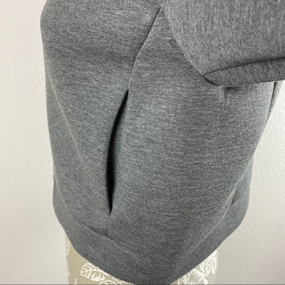 Everlane Gray Street Fleece Bomber Jacket Large - Picture 8 of 13